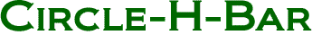 Circle-H-Bar Text